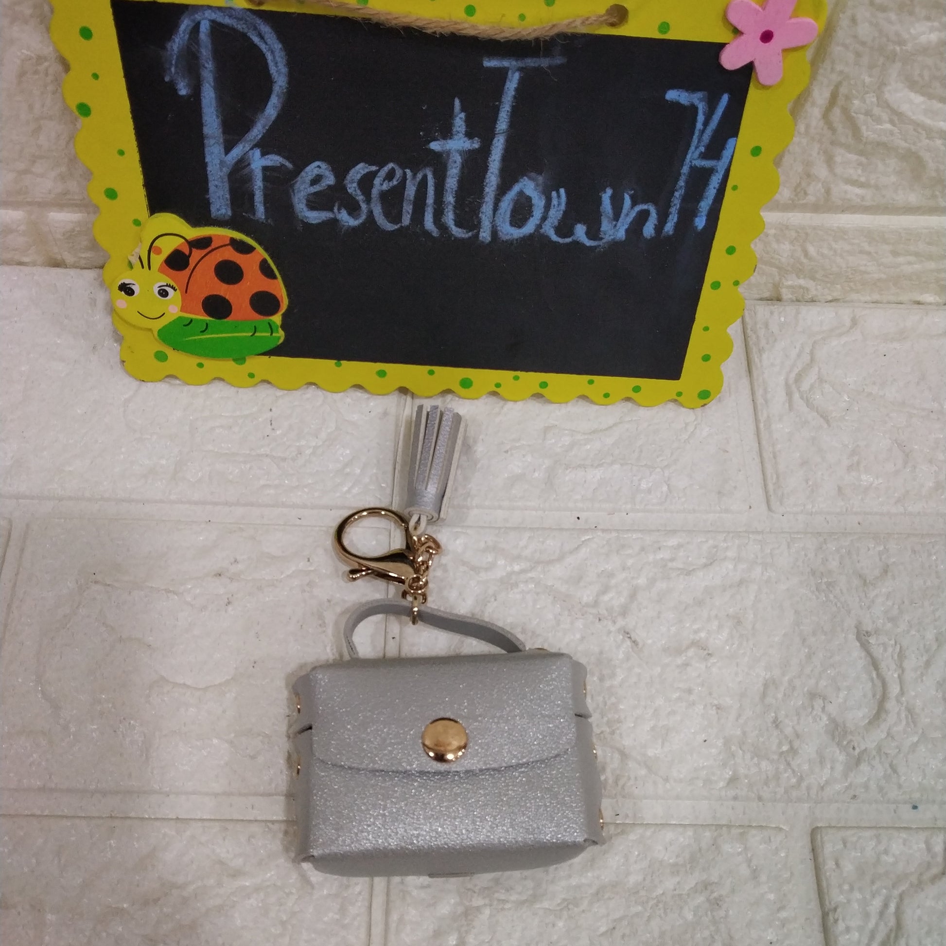 Stylish Purse Keyring for Kids