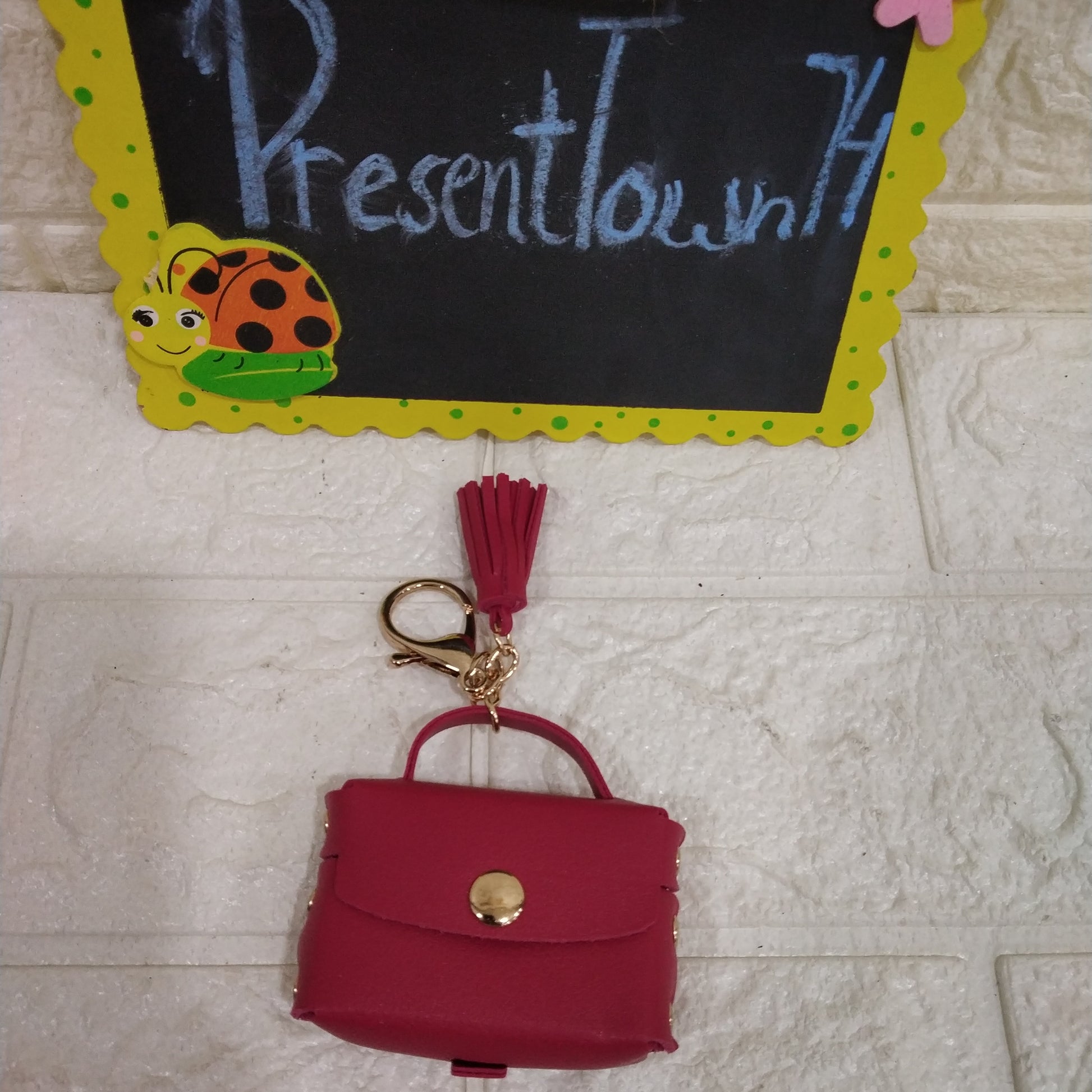 Stylish Purse Keyring for Kids