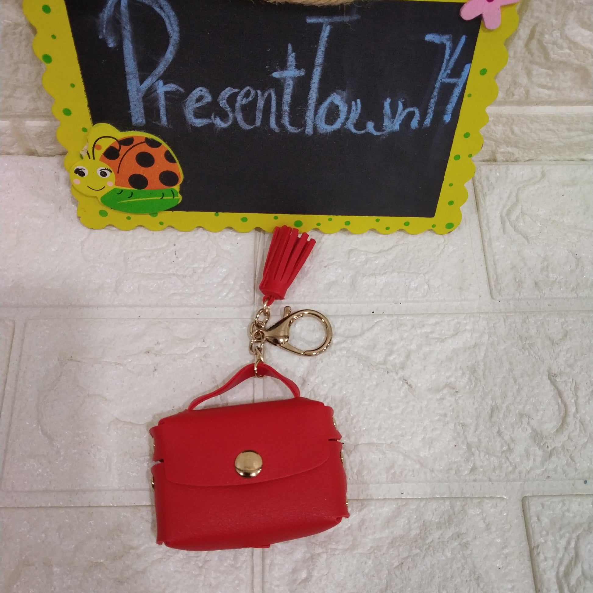 Stylish Purse Keyring for Kids