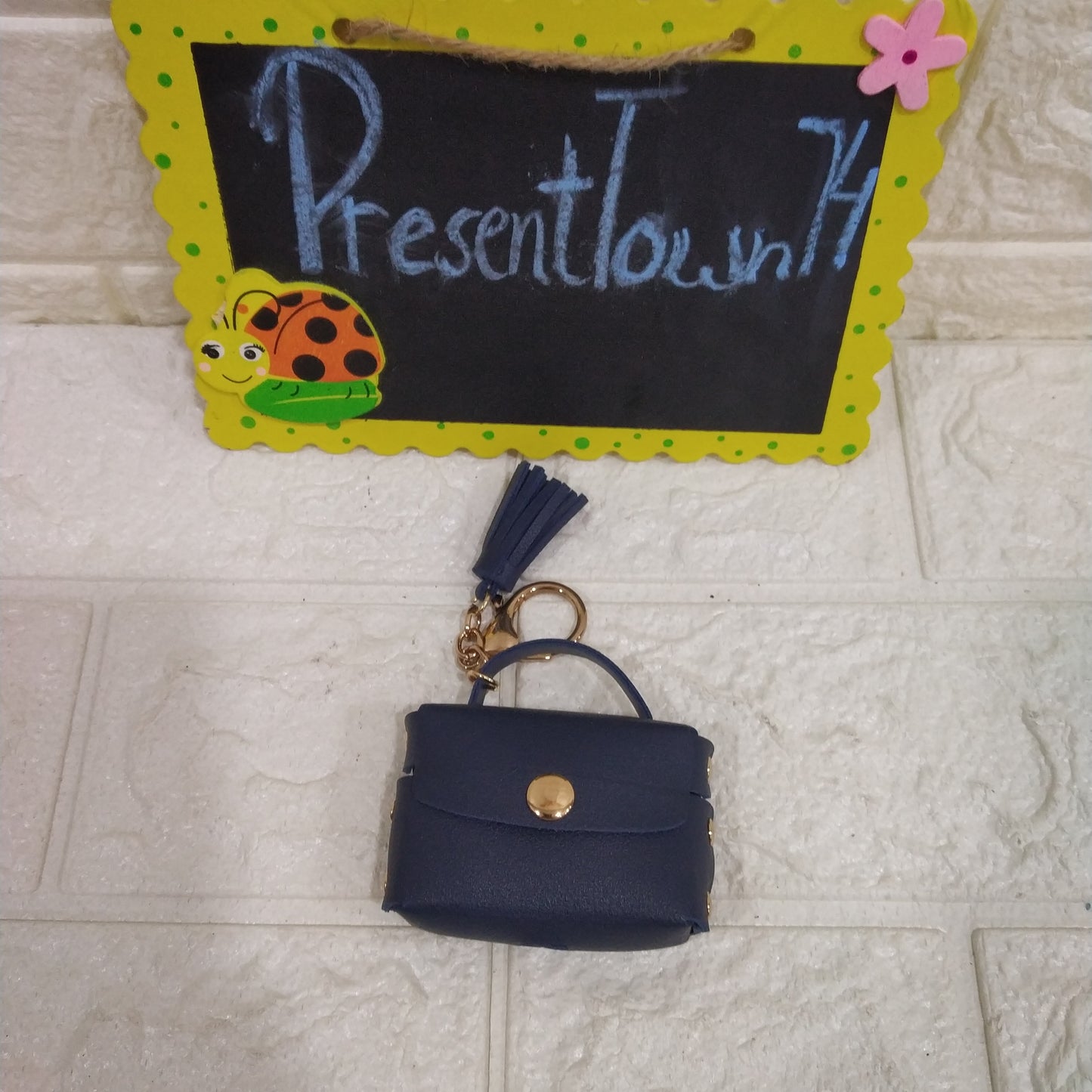 Stylish Purse Keyring for Kids