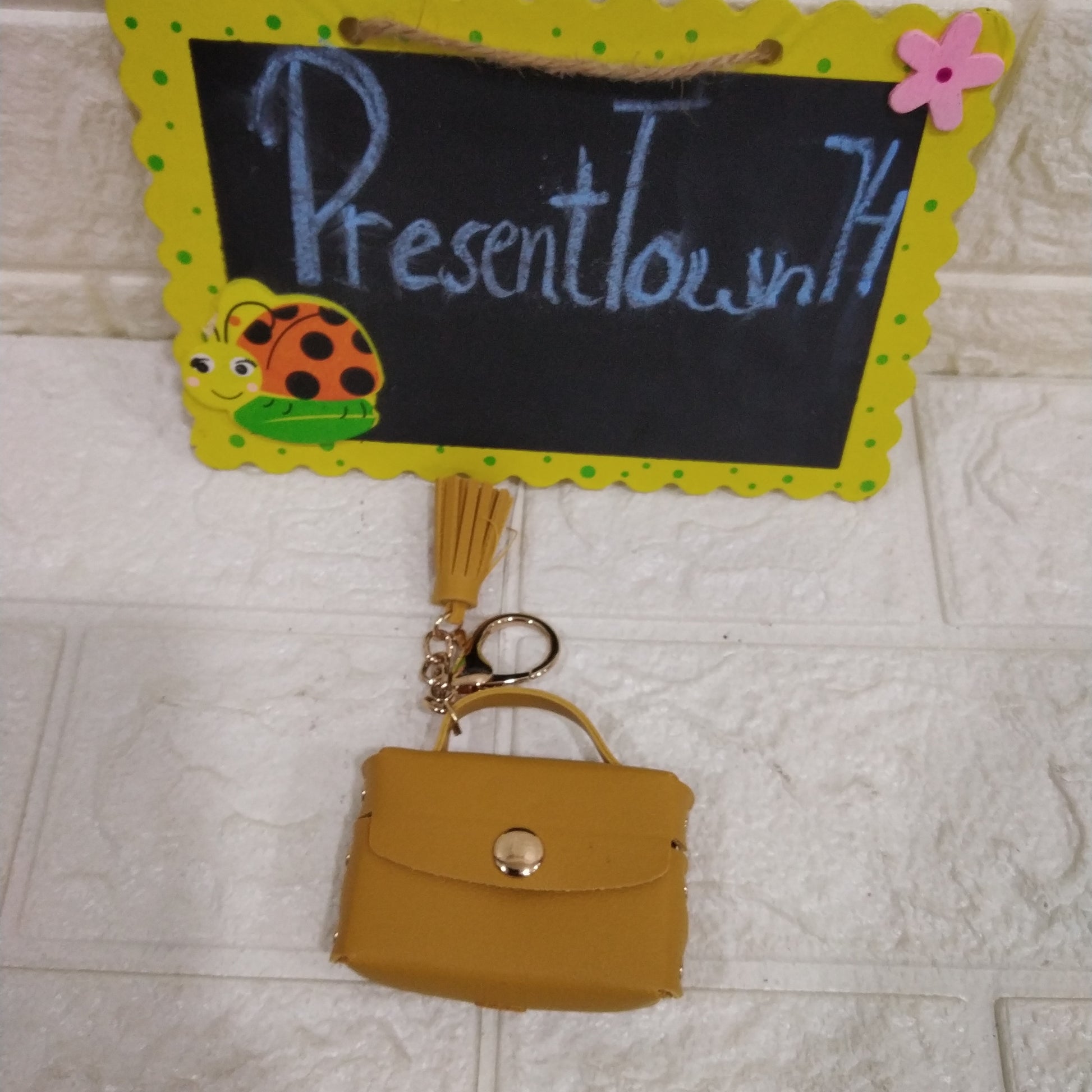 Stylish Purse Keyring for Kids