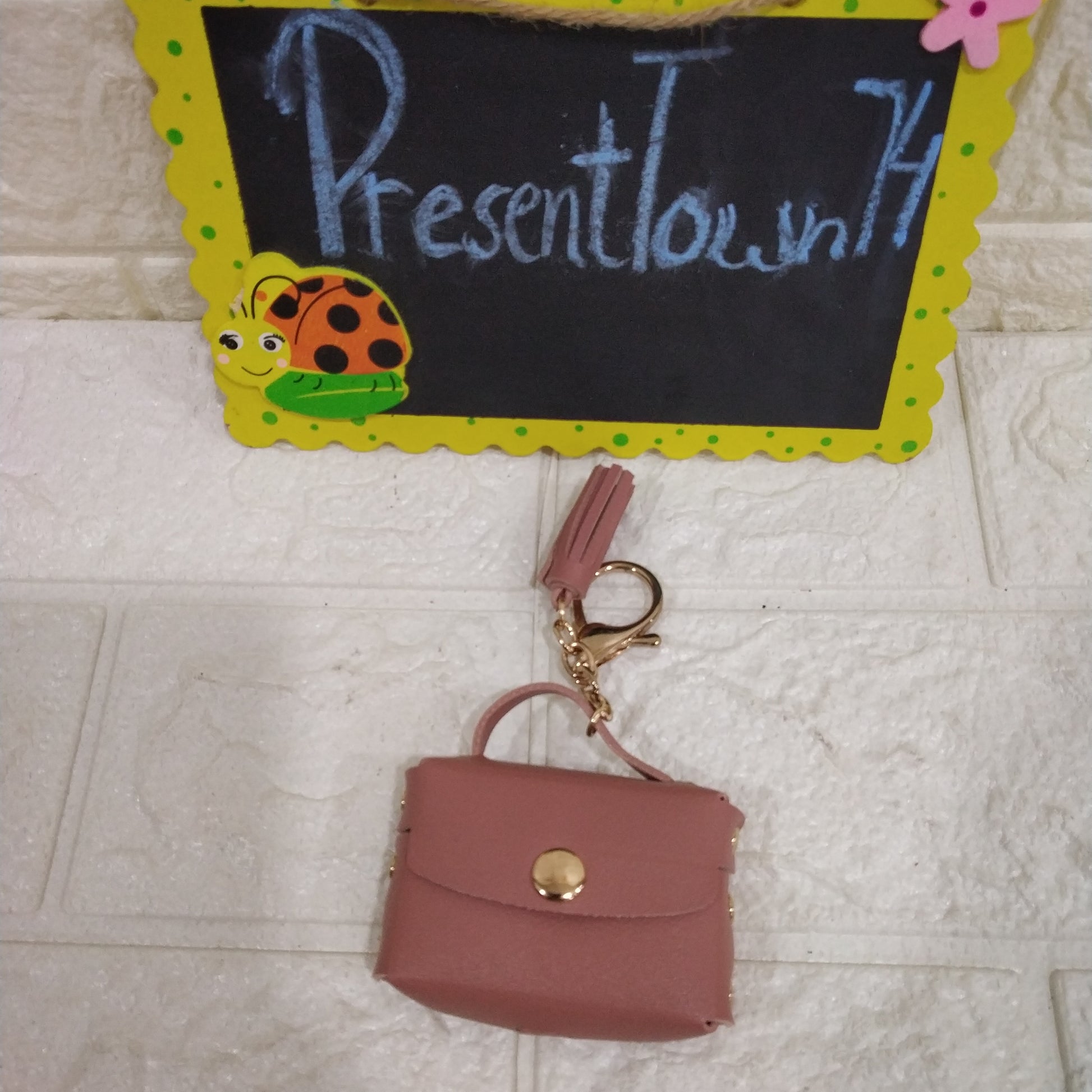 Stylish Purse Keyring for Kids