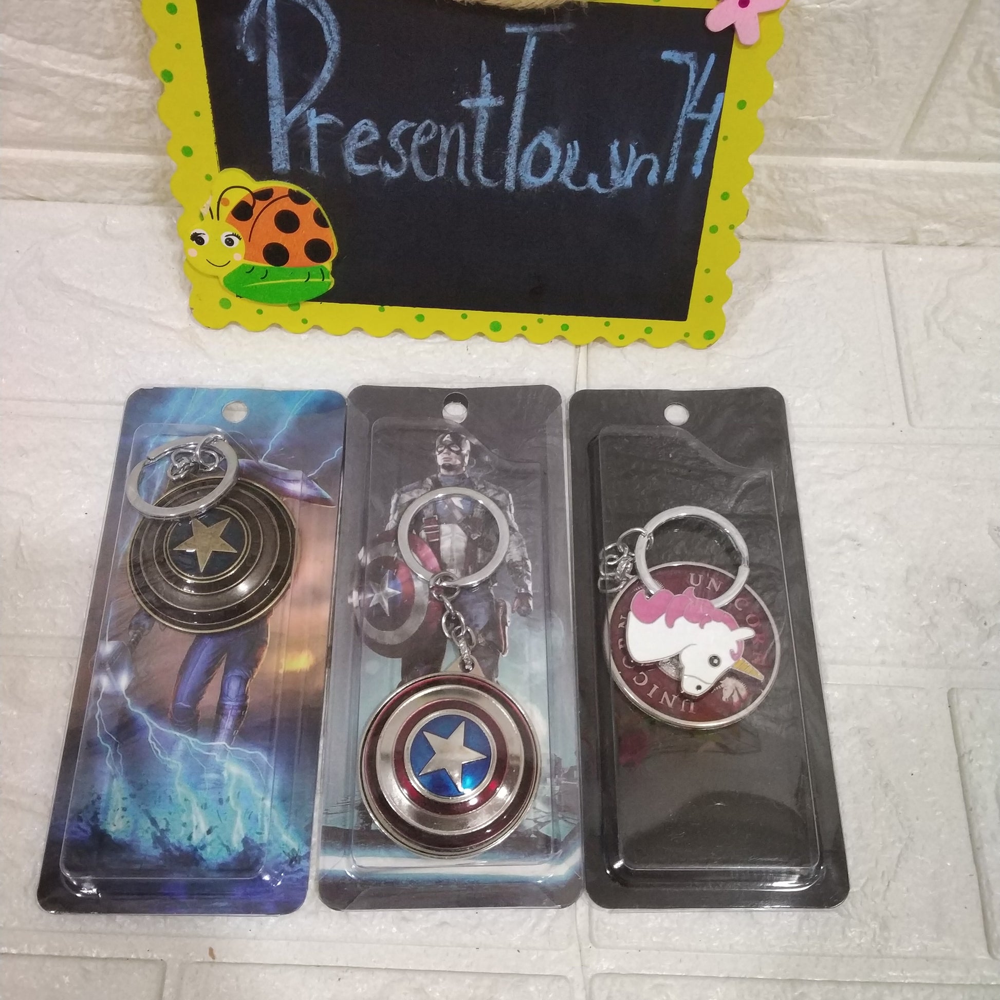 Fidget Spinner Keyring for Kids