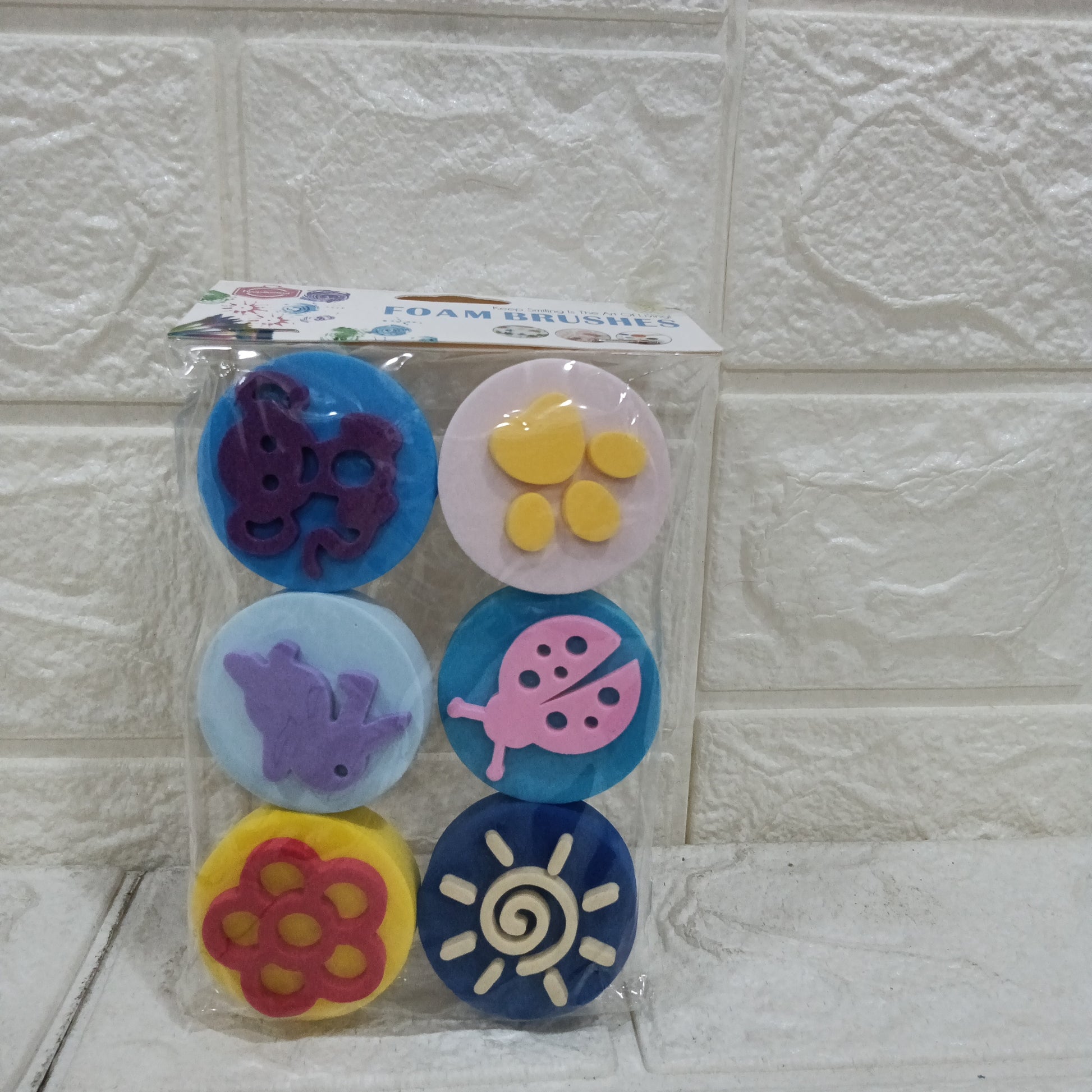 Fun Kids Foam Stamps Set