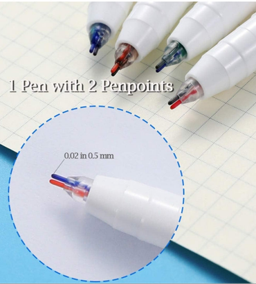 Double Liner Color Pen