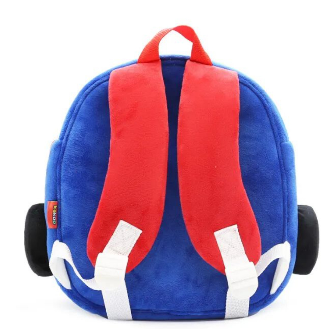 Plush Car Cartoon Backpack
