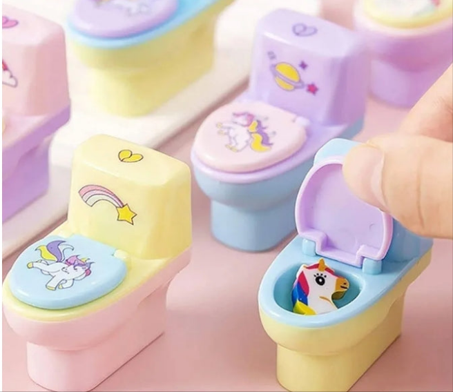 Toilet Shaped Sharpener