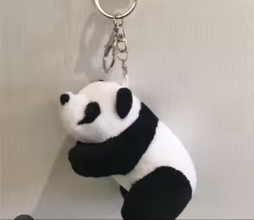 Panda Magnet Keychain