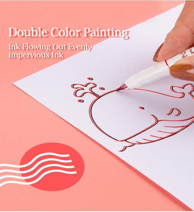 Double Liner Color Pen