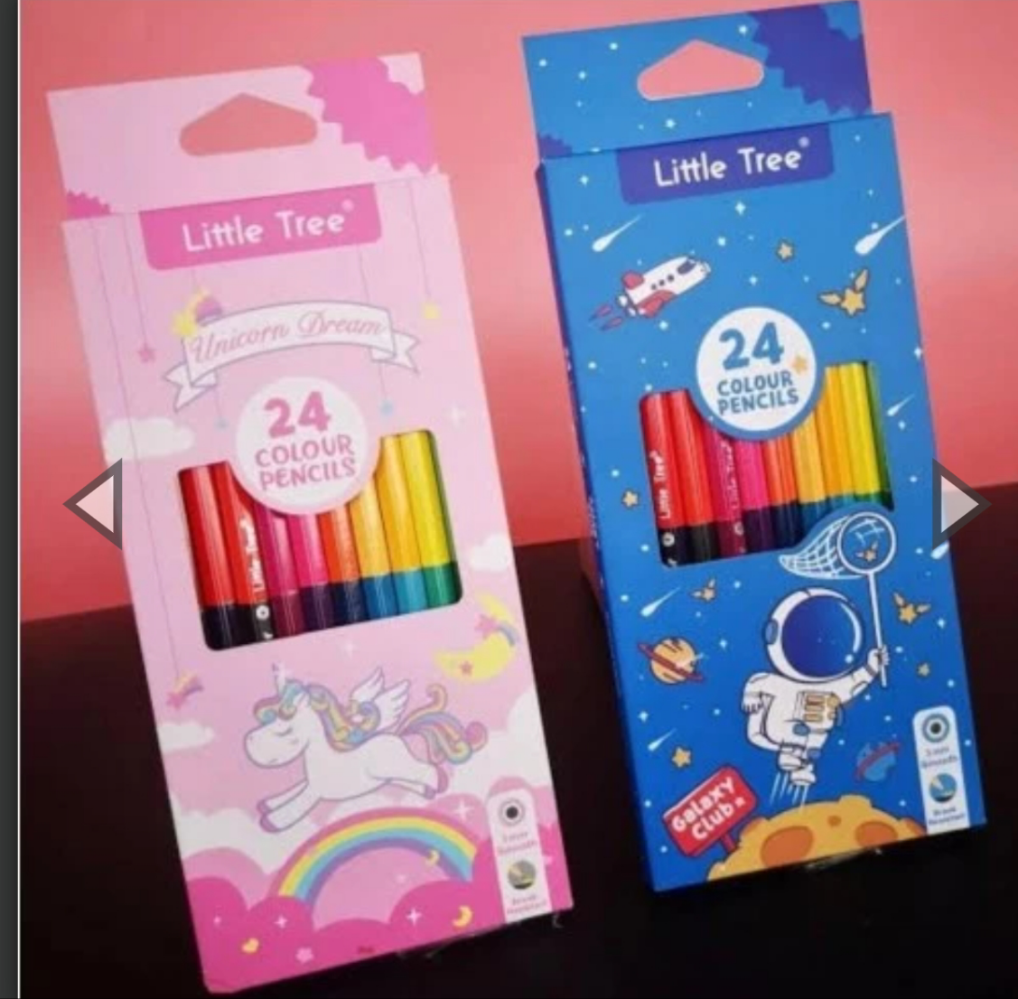Little Tree Pencil Colour