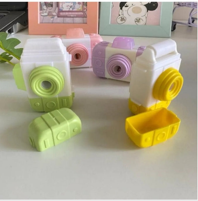 Camera Sharpener With Eraser