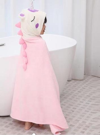 Kids Cozy & Cute Unicorn Bathrobe