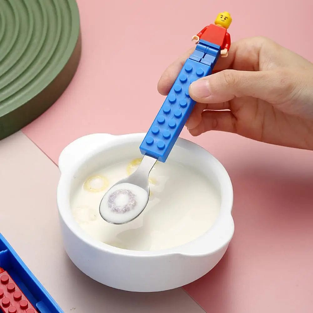 Lego Spoon And Fork Set for Kids