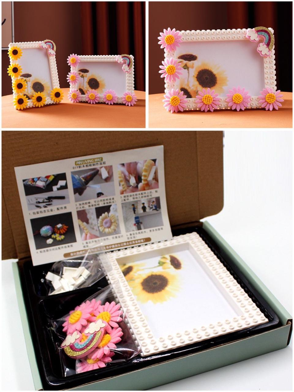 Creative & Fun DIY Lego Photo Frame