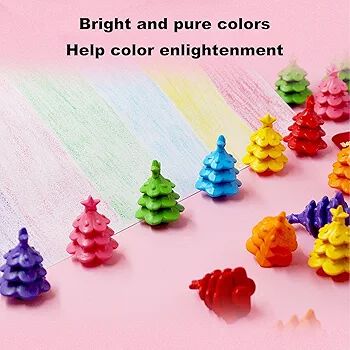 Christmas Crayon Pack for Kids