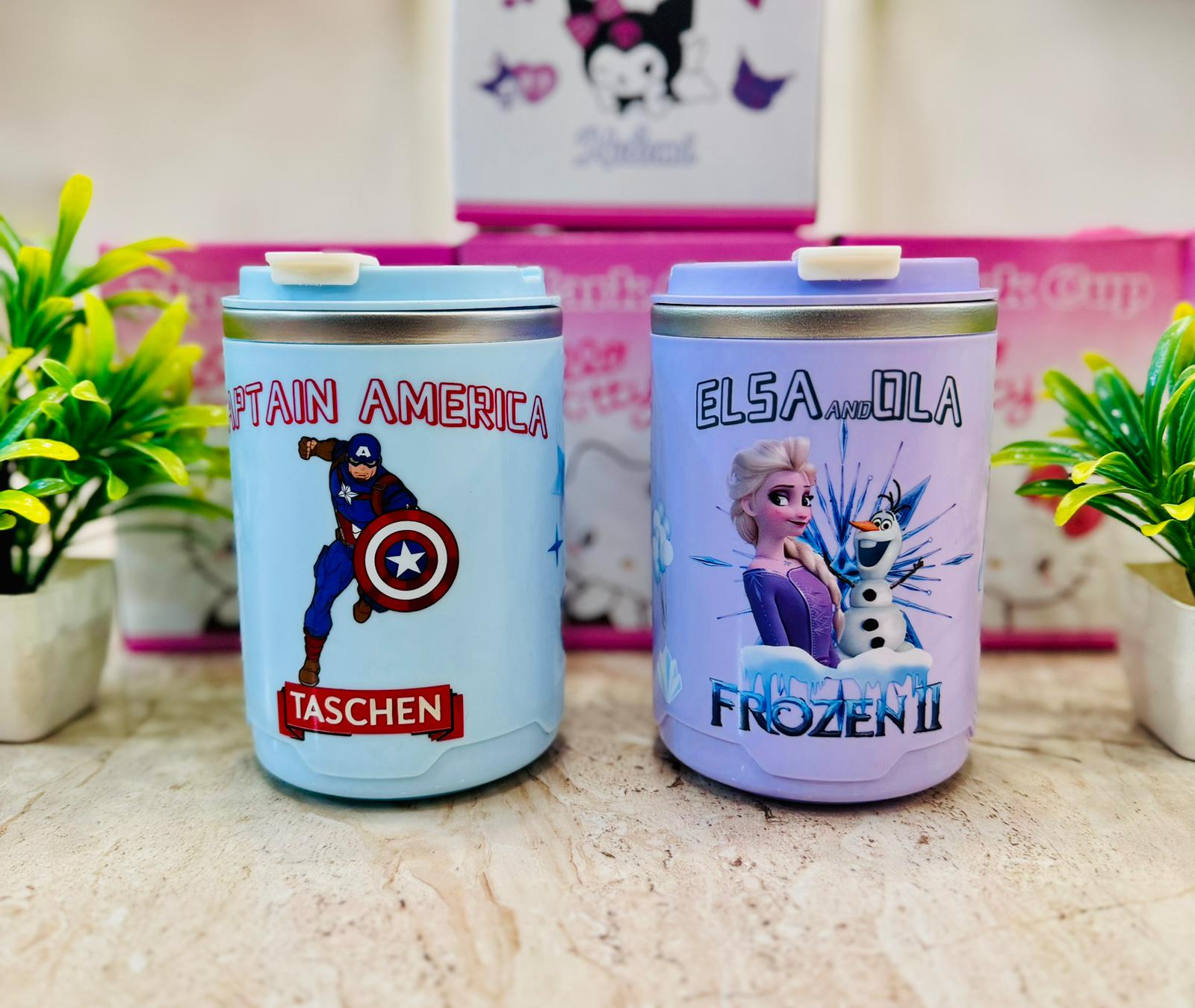 Sturdy Handle Milk Mugs