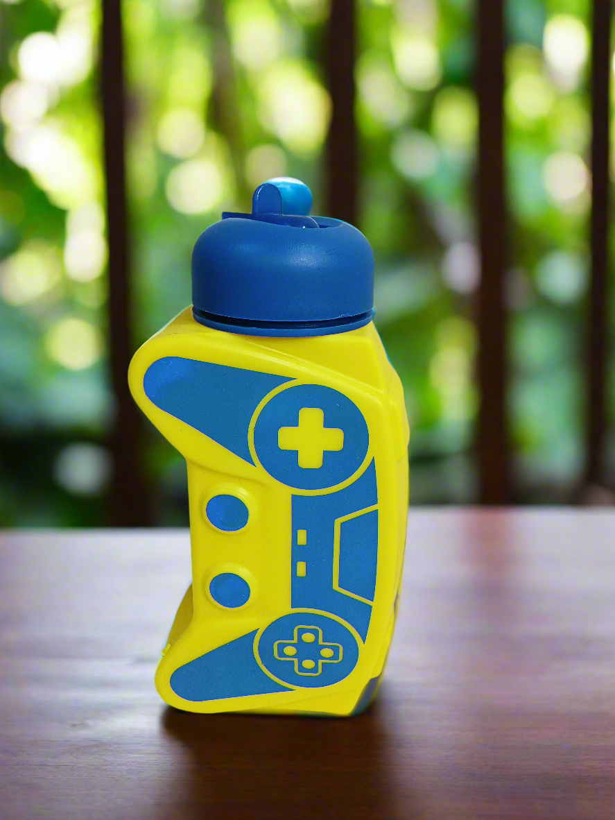 Yellow Gaming Controller Bottle