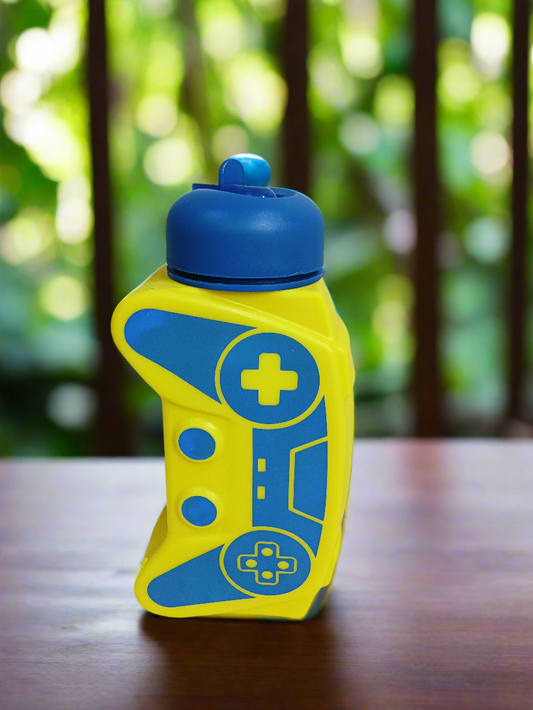 Yellow Gaming Controller Bottle