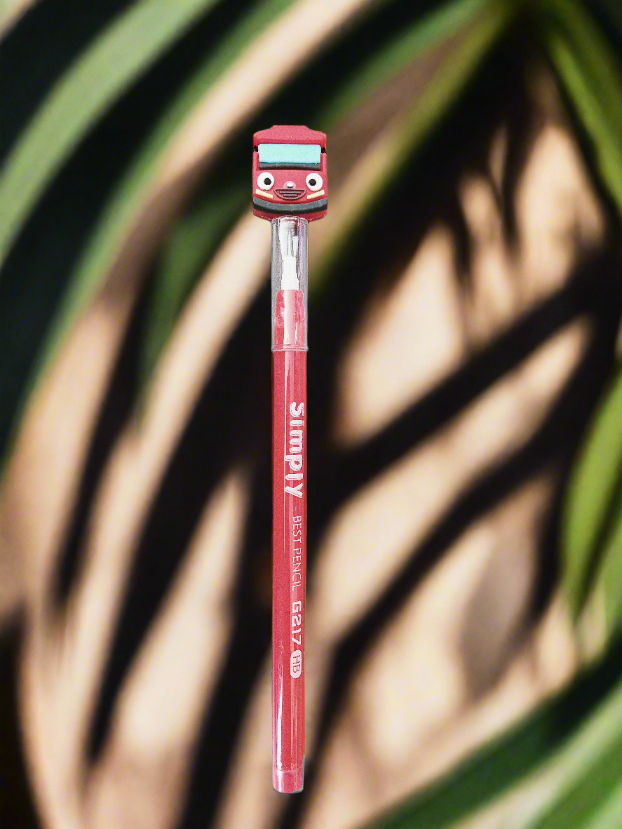 Red Car Stack Pencil