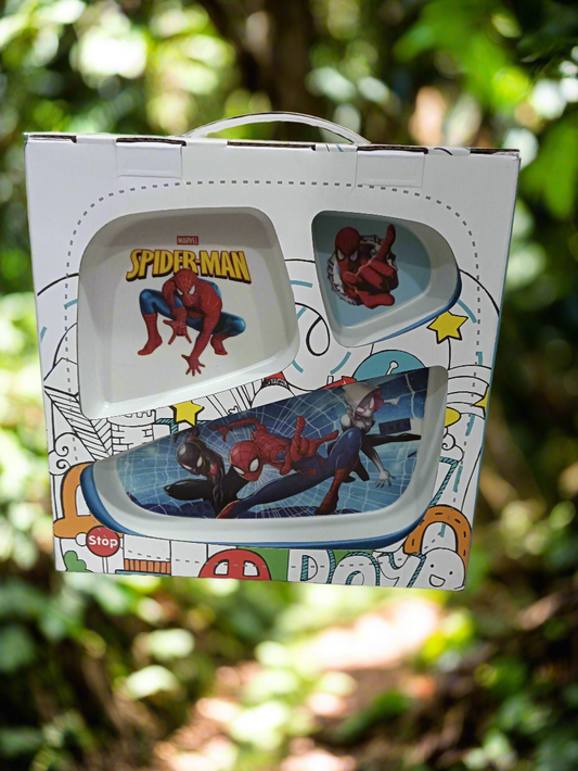Spiderman Bamboo Fiber Kids Set