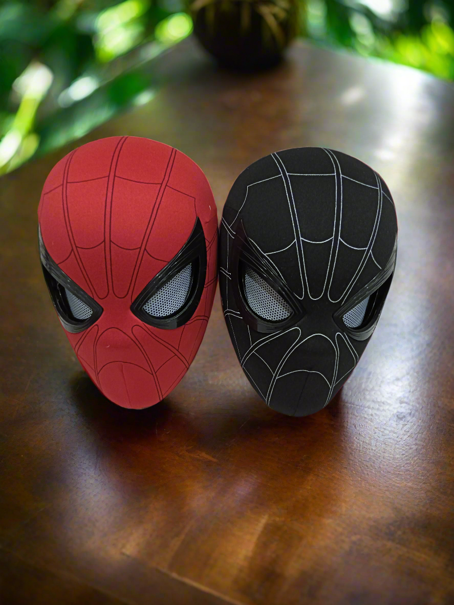 Spider Man Mask with Blinking Eyes