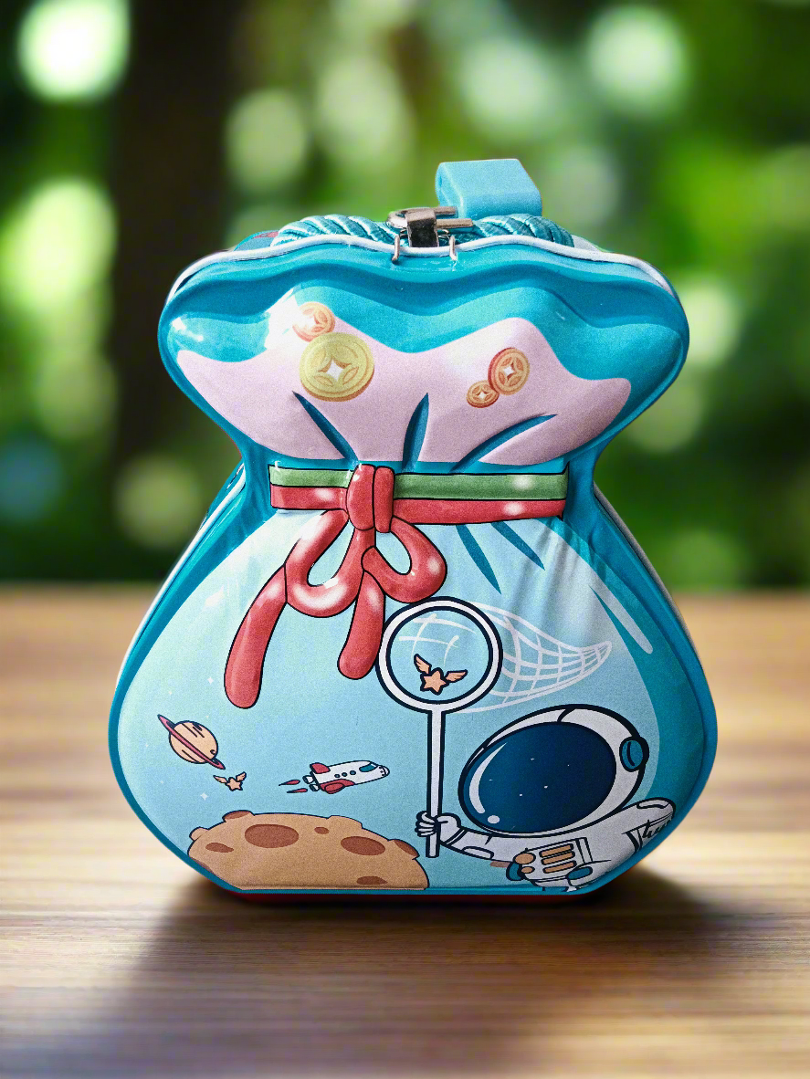 Blue Space Potli Money Bank