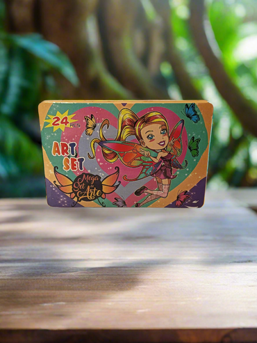 24 Pieces Art Set