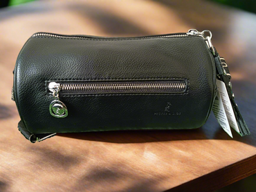 Black Handbag with Strap