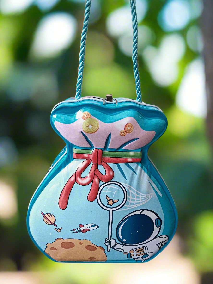 Blue Space Potli Money Bank