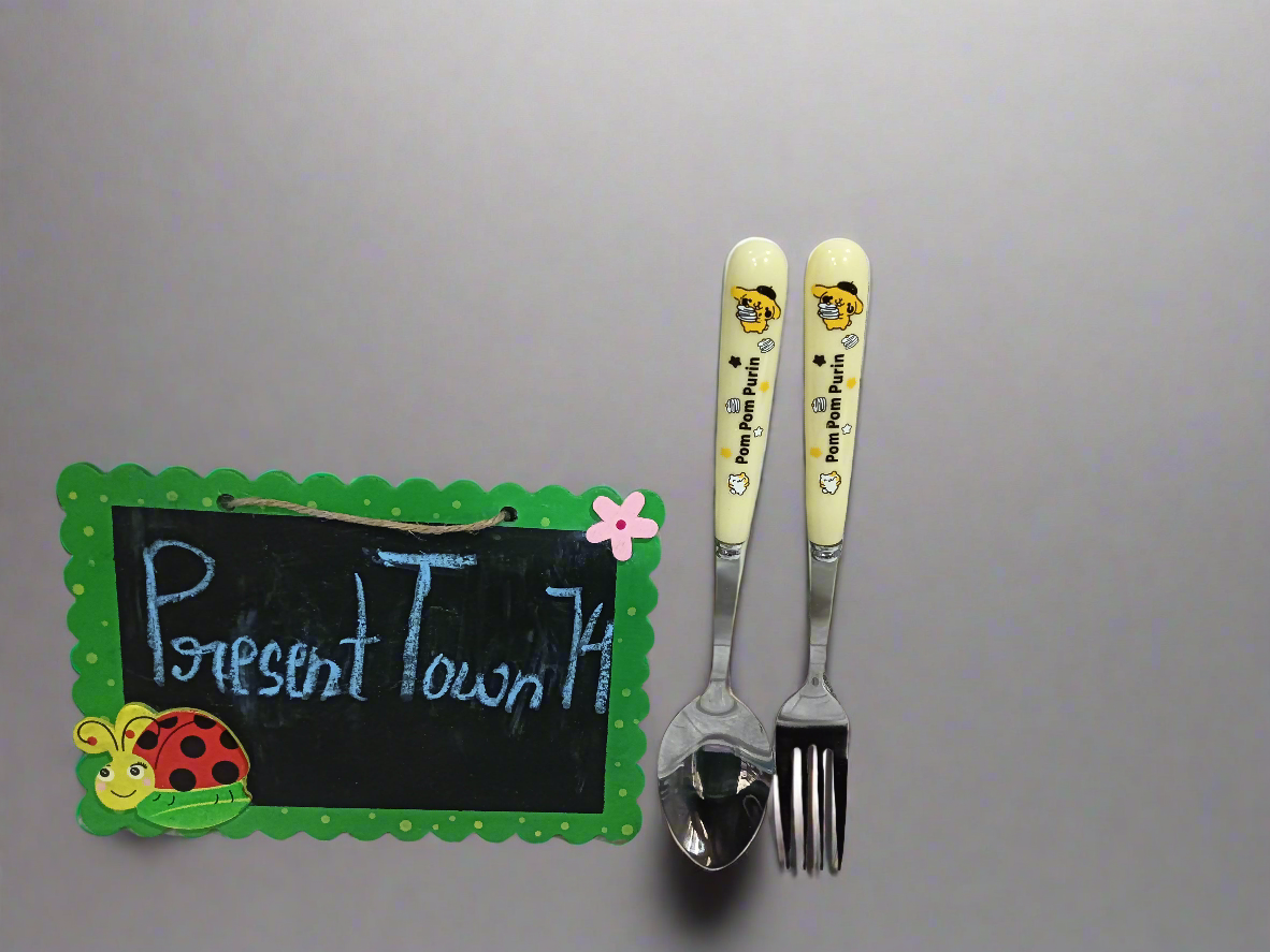 Sanrio Kuromi Cutlery Set