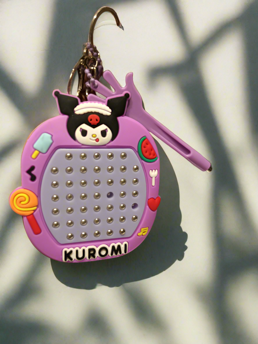 Magnetic Ball Maze Toy Cum Keychain