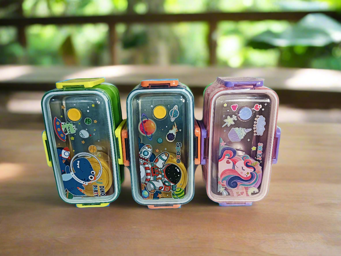 Two Story Stainless Steel Lunch Box