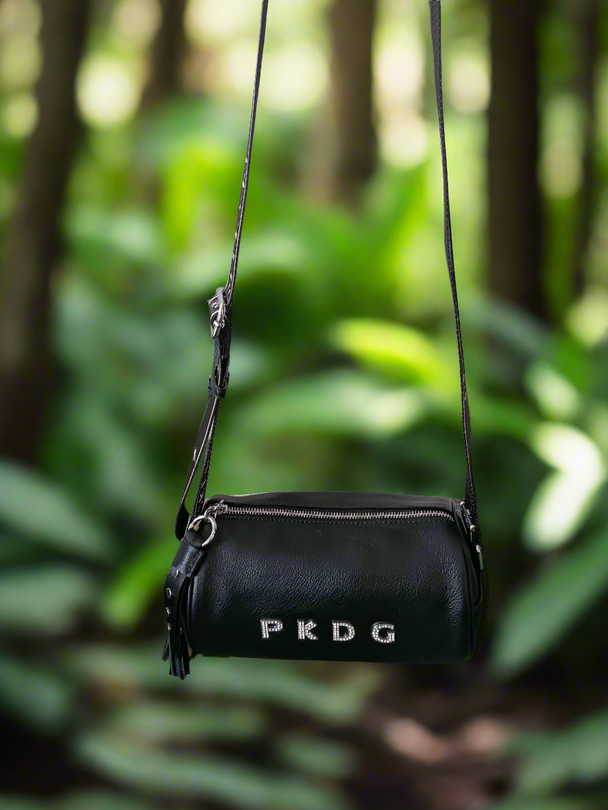 Black Handbag with Strap