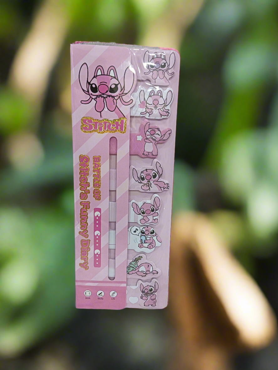 Stitch sticky notes