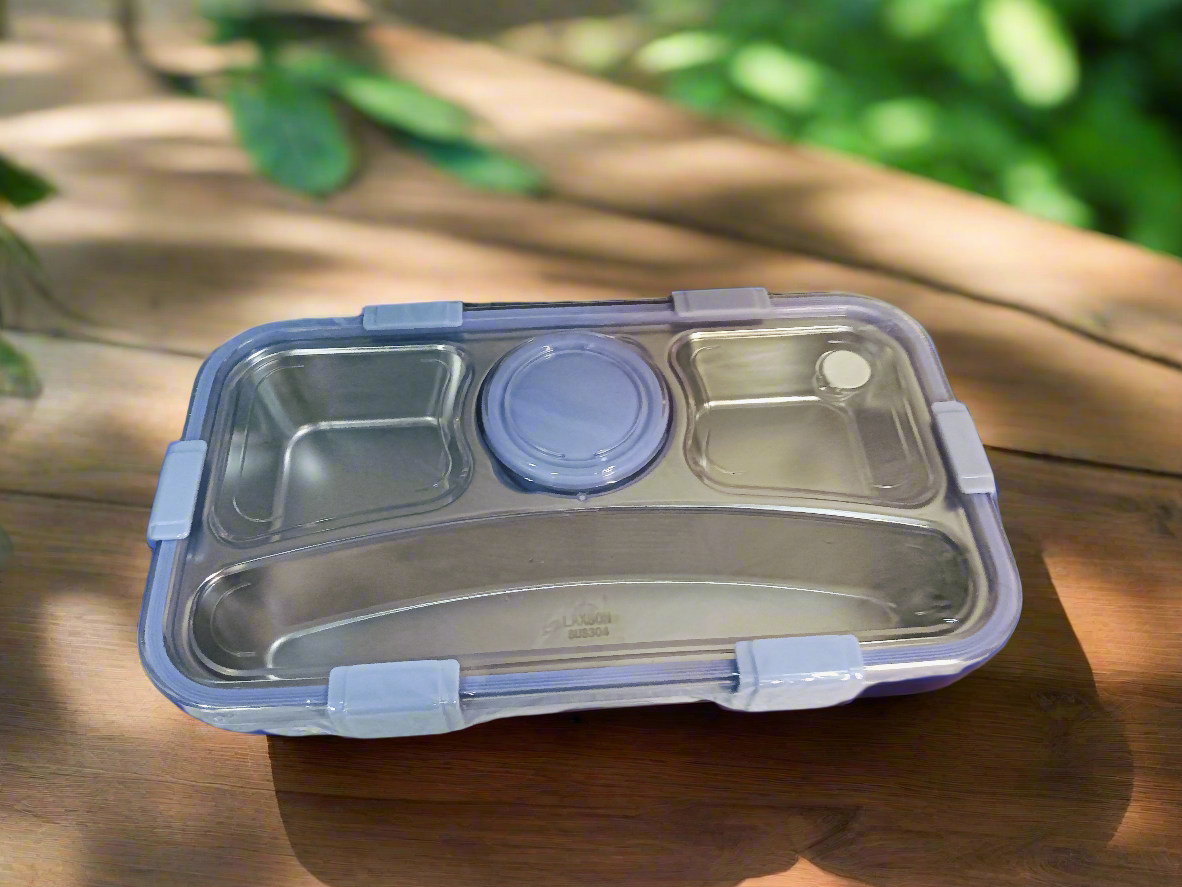 Purple Steel Lunch Box