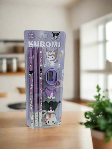 Kuromi Stationery Kit