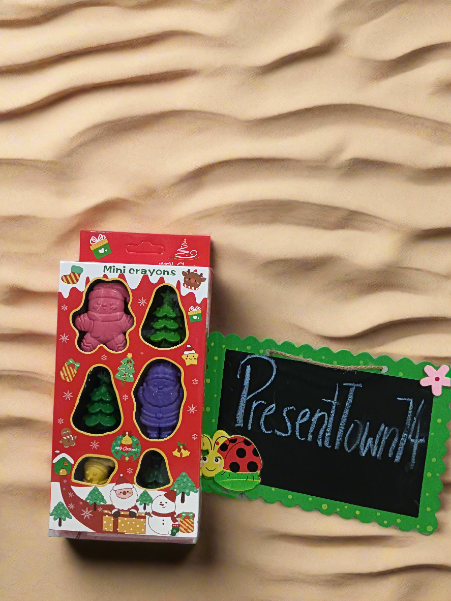 Christmas Crayon Pack for Kids