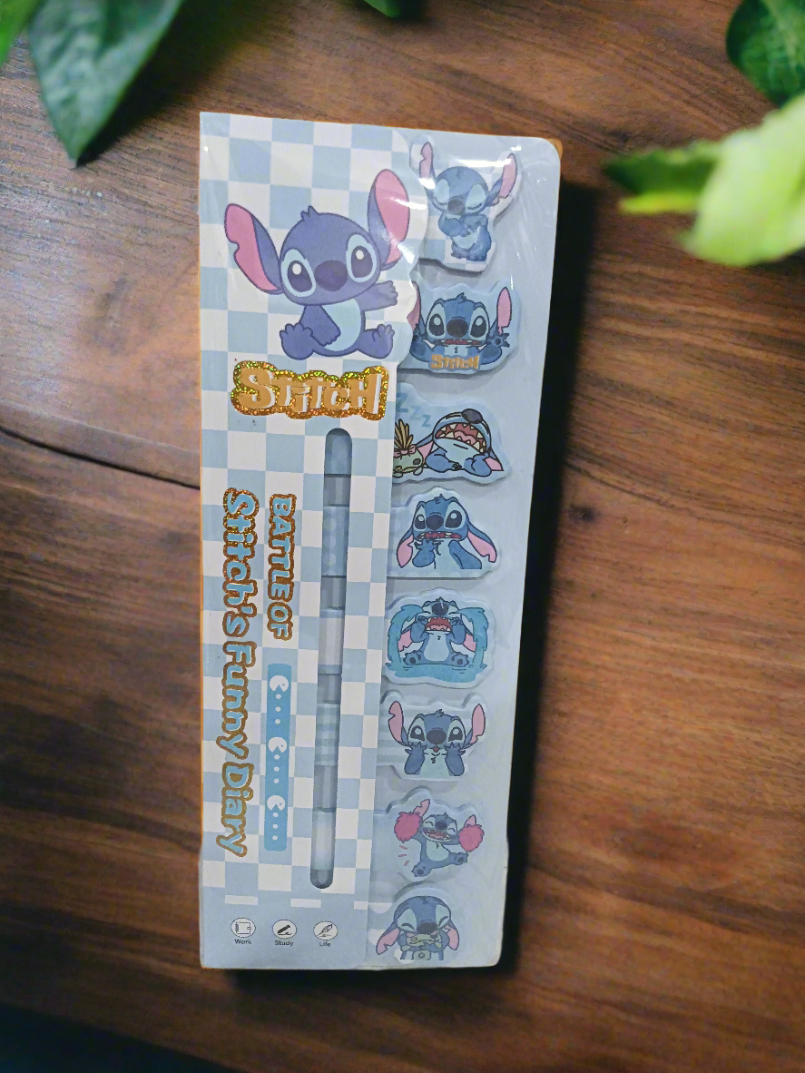 Stitch sticky notes