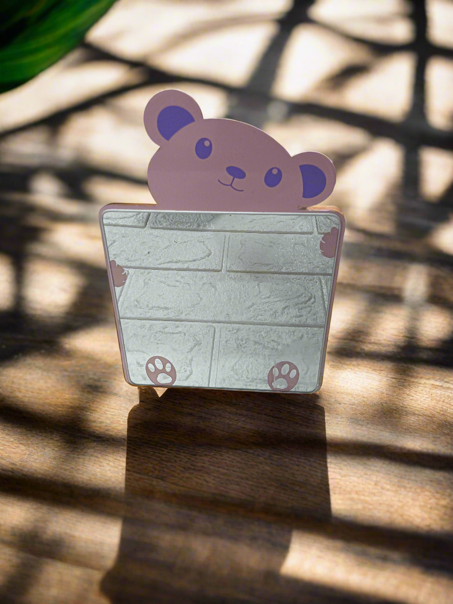 Teddy Bear Theme Table Mirror