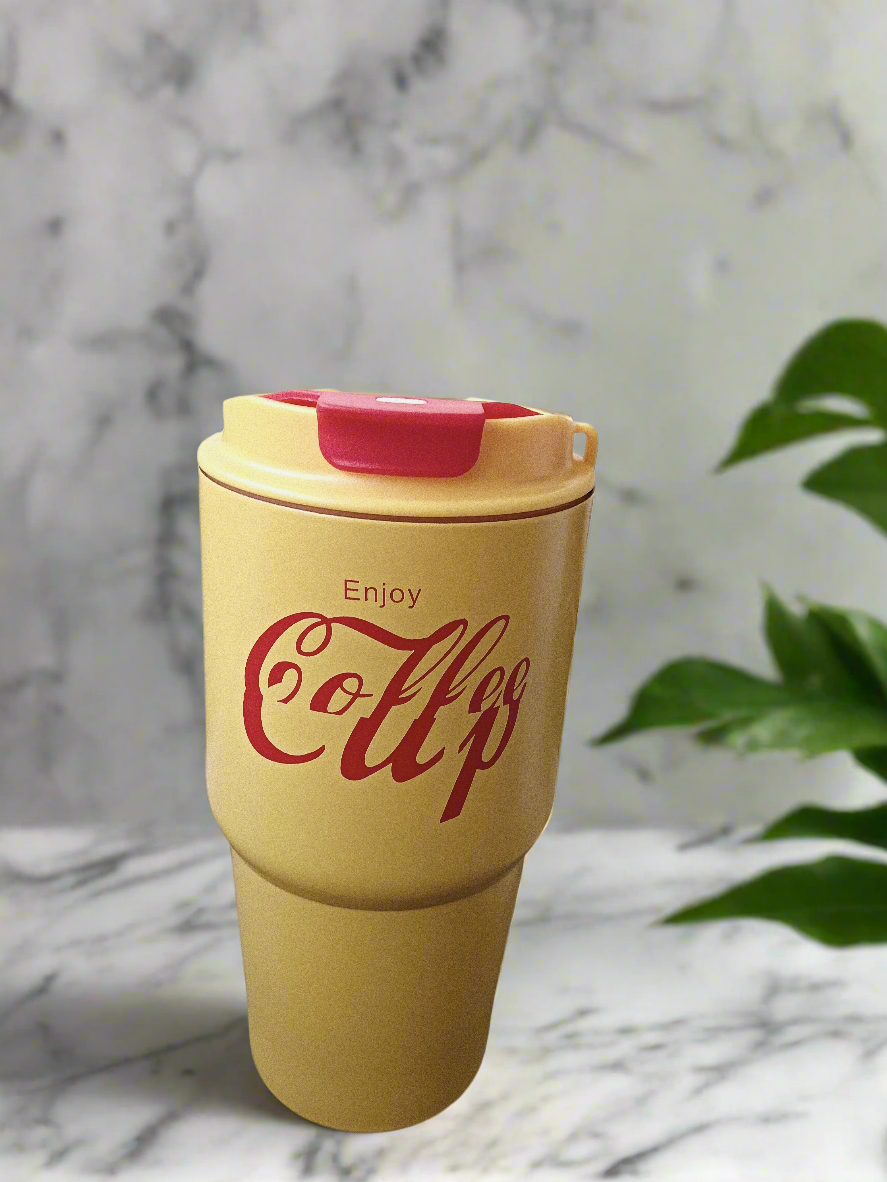 Coffee Yellow Tumbler