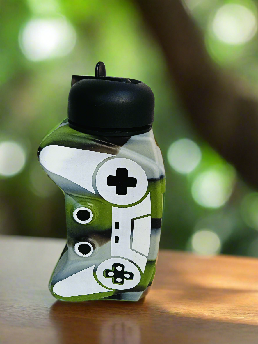 White Gaming Controller Bottle