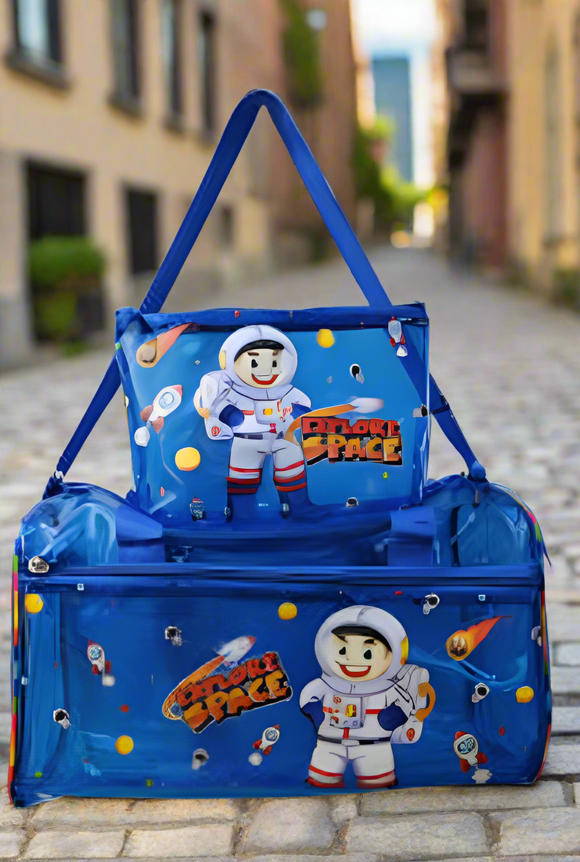 Jelly Duffle Bag With Pouch