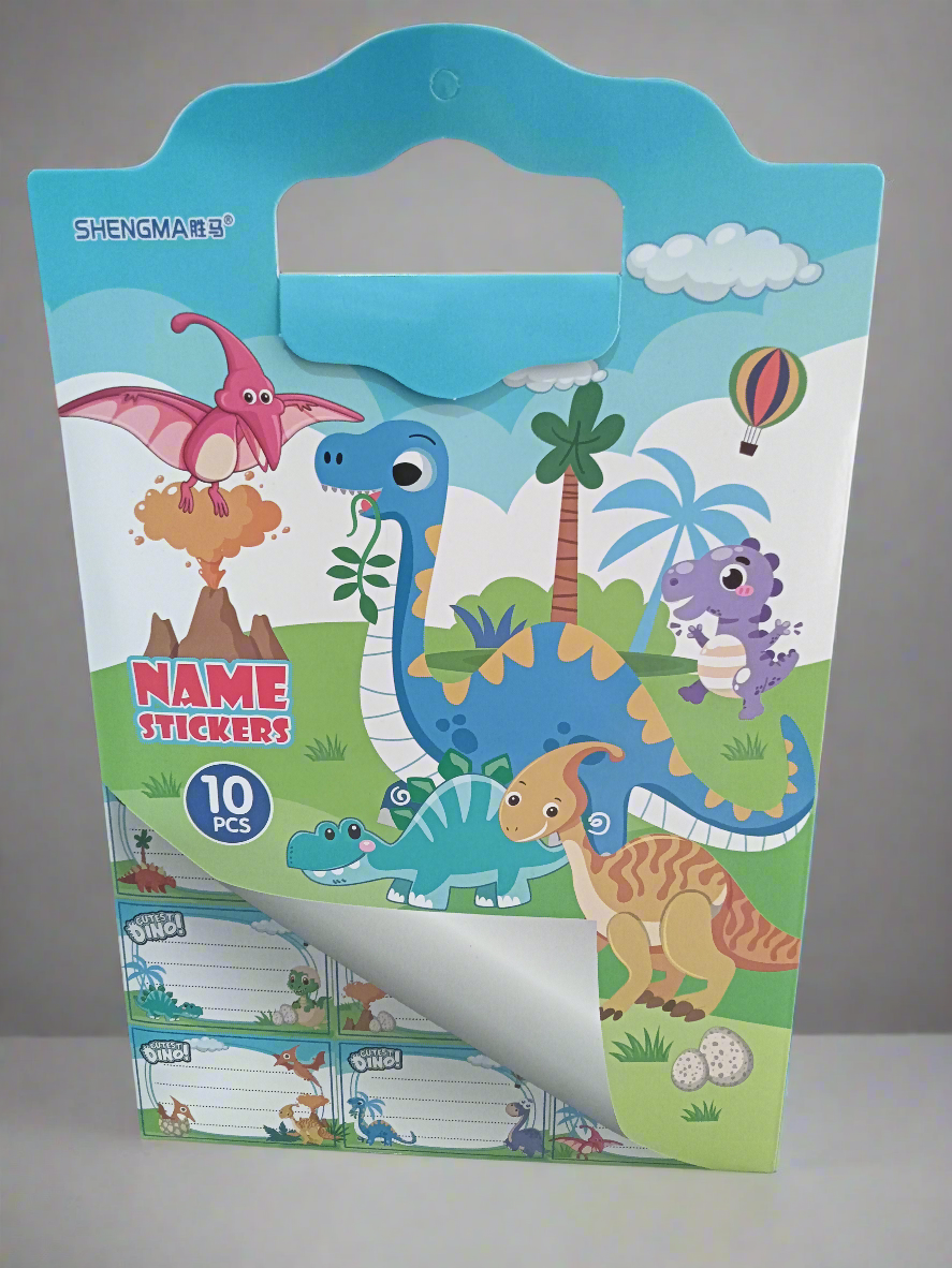 Name Slip and Stickers pack