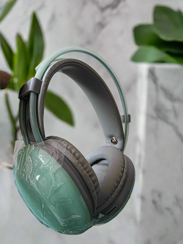 Light Headphones Green