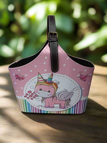 Hamper Basket Leather