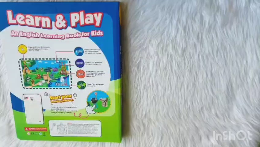 Learn And Play Book for Kids