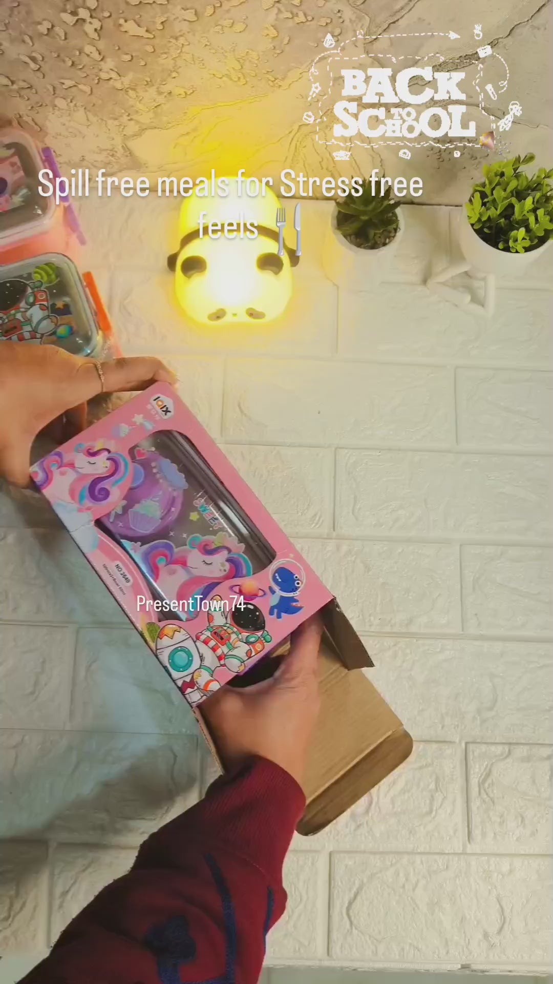 Two Story Stainless Steel Lunch Box