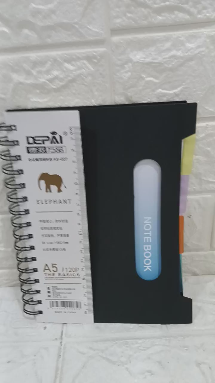 Thick A5 - Multi Color Diary