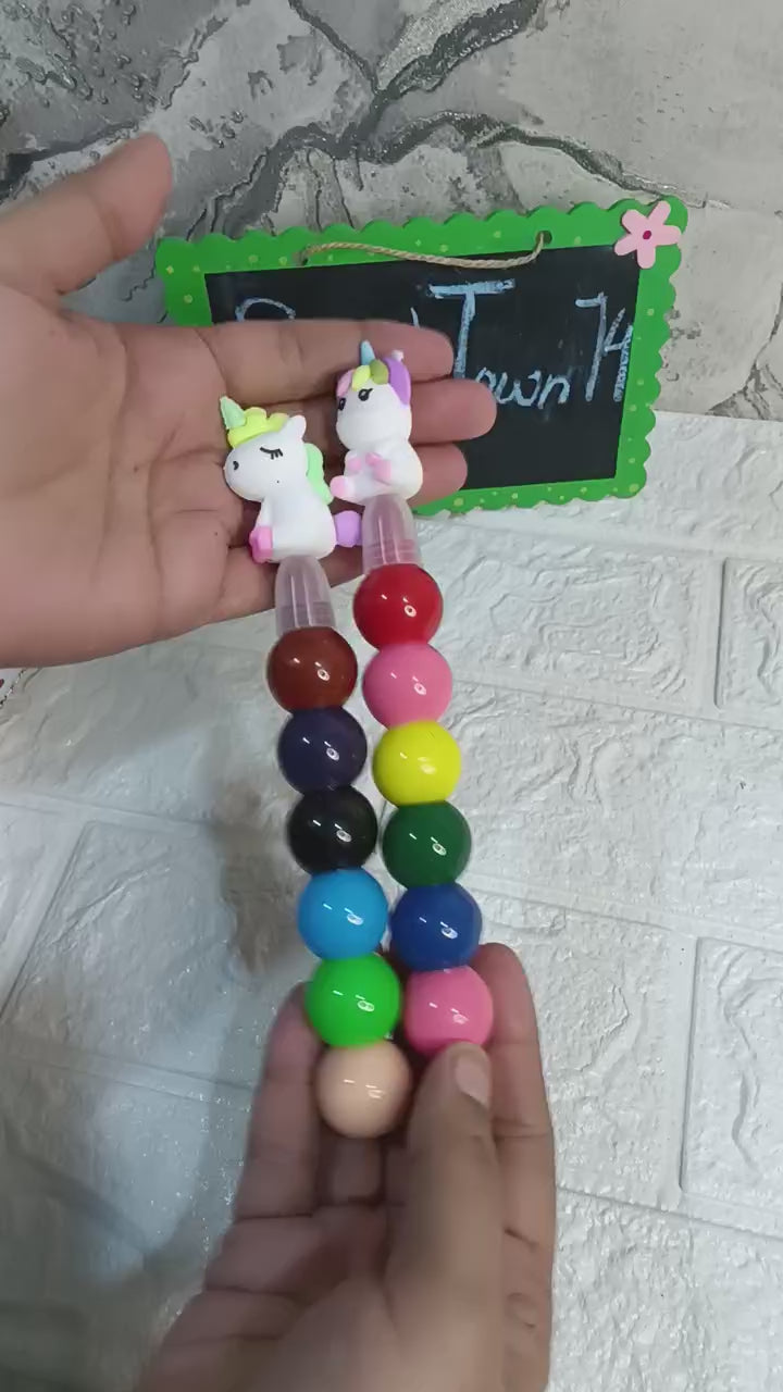 Smiley Faces Stack Crayon