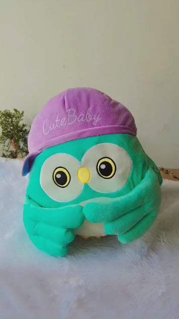 Owl Soft Toy Blanket